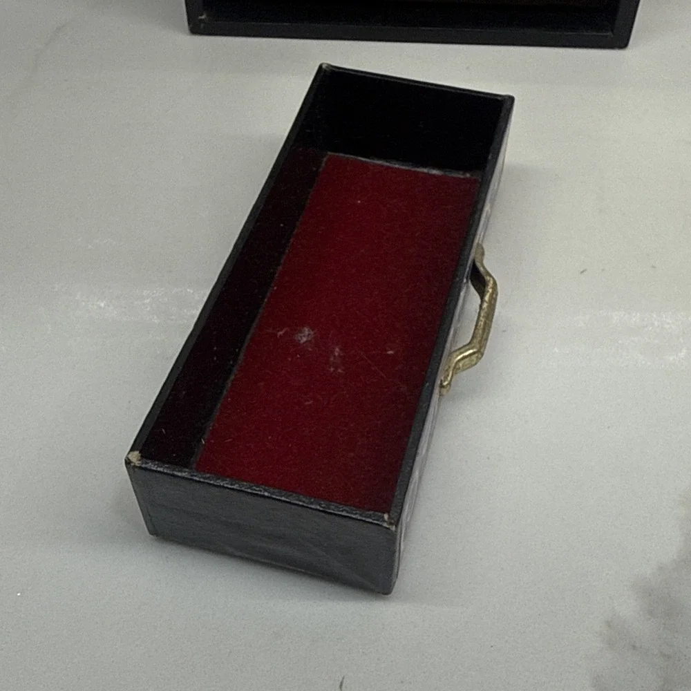 OTAGIRI Japan Magic Dancer Skeleton 12/1028 Music Box French CAN CAN Not Working